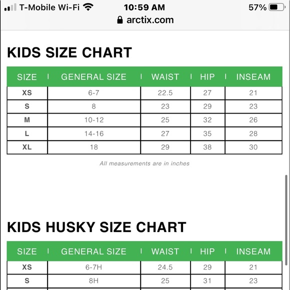 ARCTIX Youth Snow Pants Black Medium - Picture 11 of 11